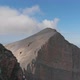 Aerial Shot of Mountain Climbers on Top of a Mountain, Slow Motion - VideoHive Item for Sale