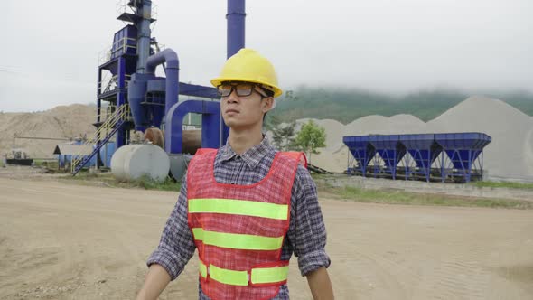 Walking  At Construction Site alt