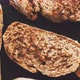 Close Up Marcor Shot of Toasted Baguette Slices Placed on Grill Frame - VideoHive Item for Sale