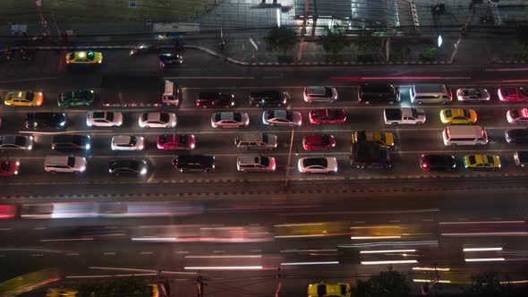 Car Traffic On Street