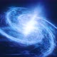 The beautiful galaxy slowly rotates in place in space and glows brightly.  - VideoHive Item for Sale