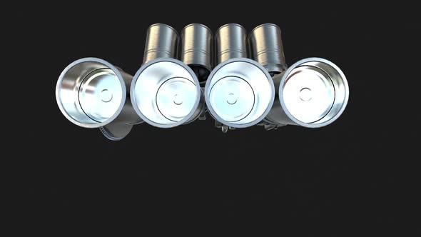 Engine Pistons V8