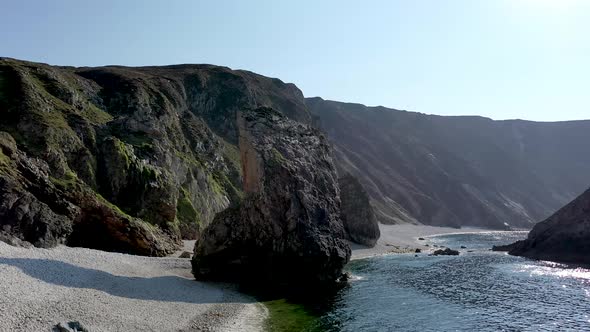 Glenlough Bay Between Port and Ardara in County Donegal is Irelands Most Remote Bay