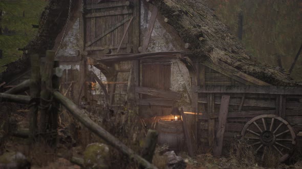 Famous Mountain Village Located in Austrian Alps alt