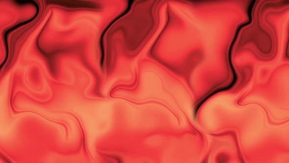 Orange color abstract modern liquid wave background. Liquid wavy motion background.