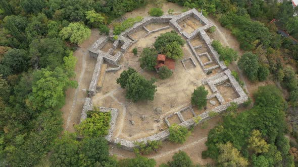 Second Century Fortress Of The New Era Shot From The Air 3