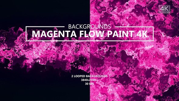 Magenta Paint Flow Backgrounds