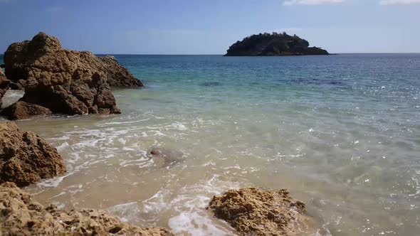 Beach of Parque Natural da Arrabida 