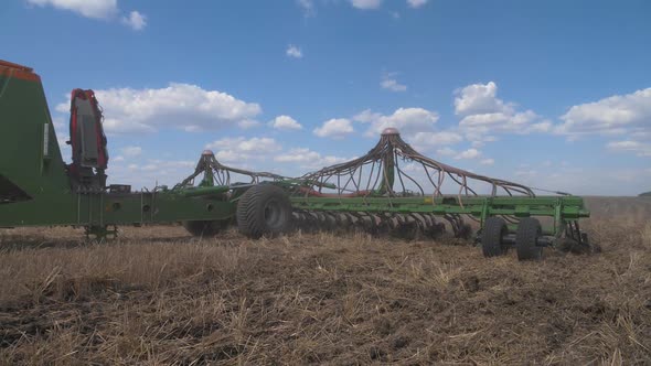 Seeding Complex Work In The Field Close Up