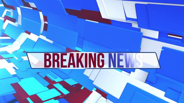 Breaking News Transition With  Alpha Channel alt