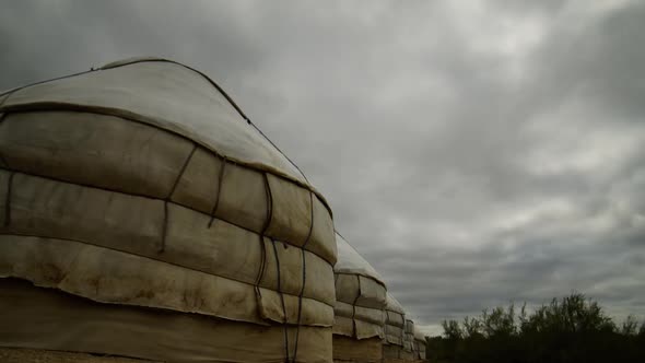 2 Old Traditional Turkish Nomad Tent