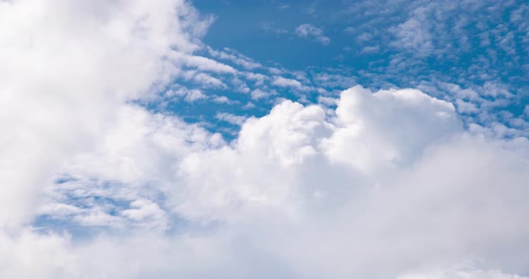 Amazing Time-lapse video The huge clouds were moving as fast . Cloud texture background animated.