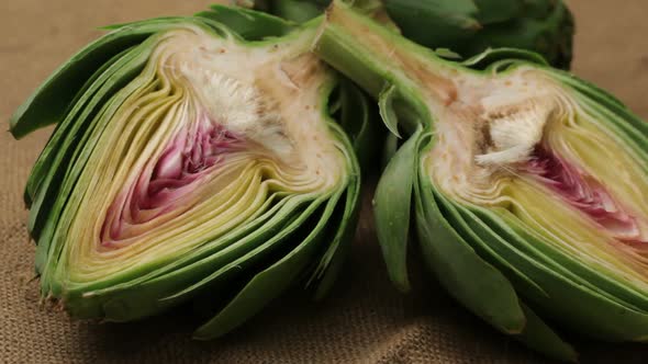 Fresh artichokes