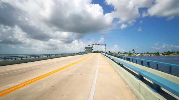 Bike Ride Pine Island Road Matlacha Fl Usa