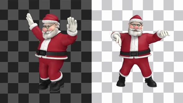 Santa Claus Dances Loop