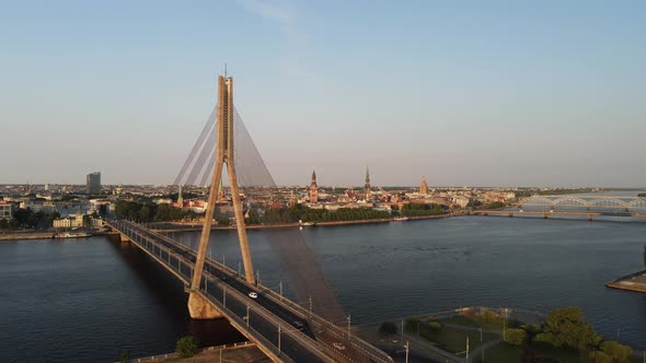 Riga city bridge