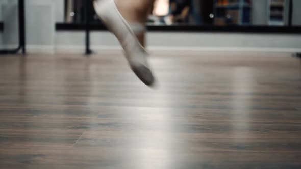 Girl Dancing in a Dance School