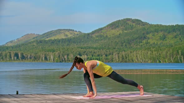 Yoga Practice in Nature 