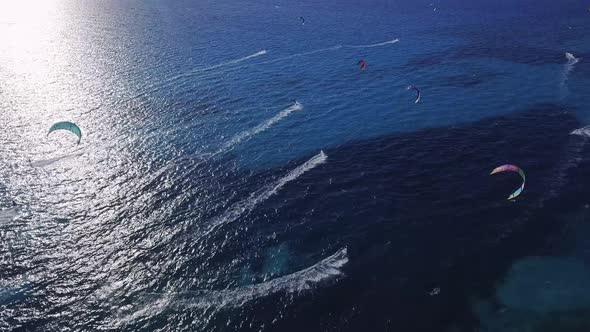 Kitesurf Heaven in Greece Aerial View