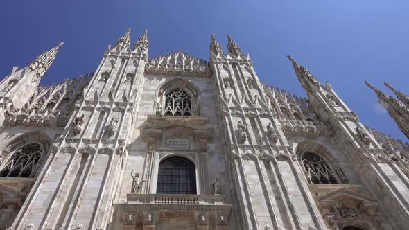 Duomo Di Milano Gothic Cathedral Church, Milan