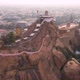 Rock fort in Trichy, India, 4k aerial footage - VideoHive Item for Sale