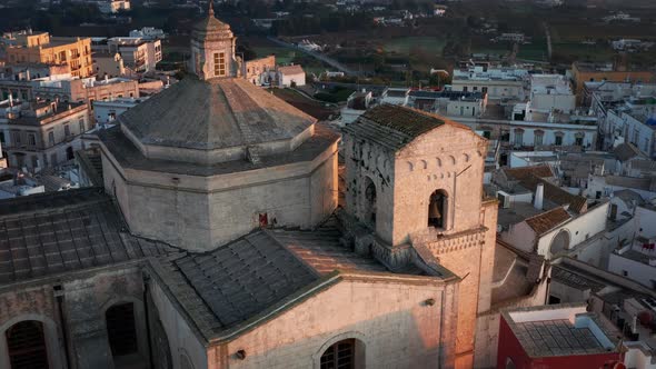 Aerial view of Martina Franca