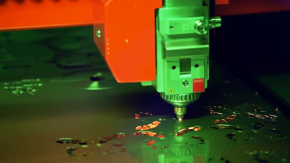 CNC Laser Cutting of Metal, Modern Industrial Technology