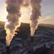 Smoke Rising from the Chimney of a Coal Boiler. - VideoHive Item for Sale