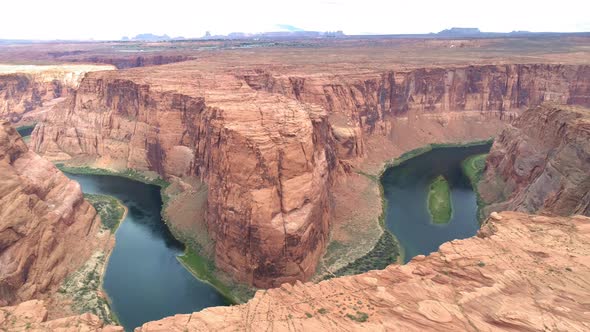  Aerial Video of Drone Flying Over the Wild Western World, America