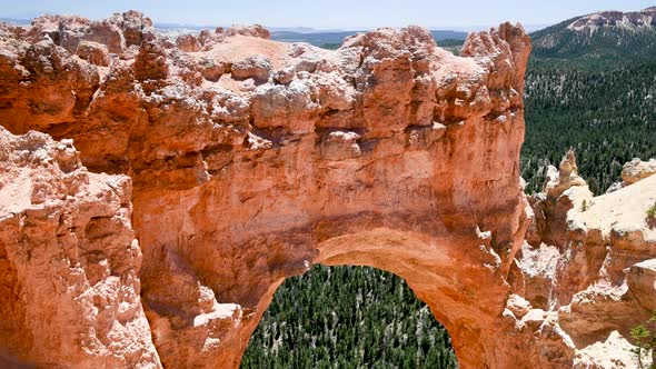 Amazing Canyon Arch in the South West USA Slow Motion