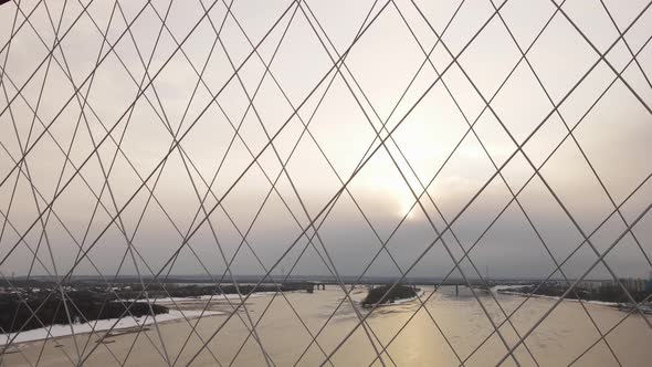 Bridge Ropes Close Up