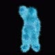 Bright Blue Hairy Dancer - VideoHive Item for Sale