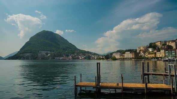 Lugano City and Lake