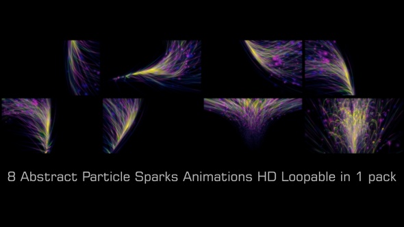 Abstract Particle Spark Rays Pack alt