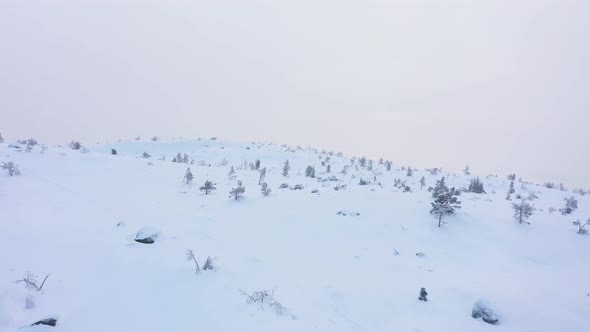 Volosyanaya Hill in Winter