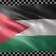 Jordan waving flag looped - VideoHive Item for Sale