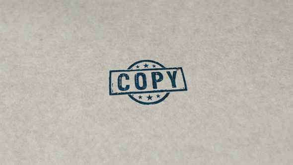 Copy stamp and stamping symbol loop