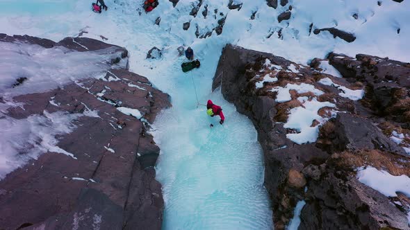 Woman is Leading on Ice