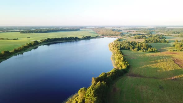 Beautiful Landscape Of Lake Skrydlevo 09