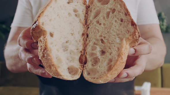 Fresh Beautiful Round Bread