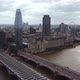 Aerial View of Central London at Blackfriars Bridge - VideoHive Item for Sale