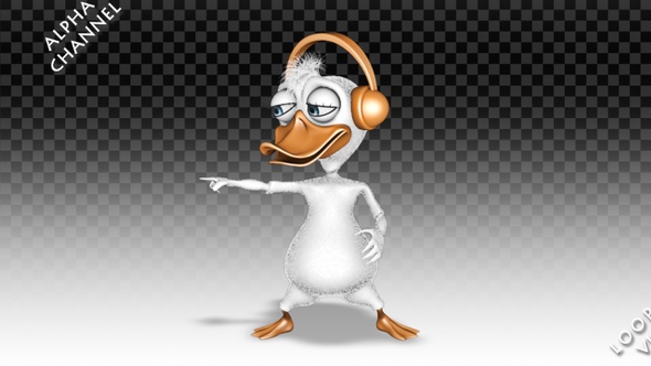 3D Duck - Funny Dance