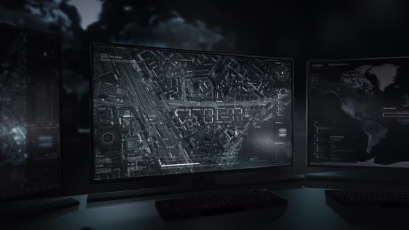 Flying Drone Target Discovered By High Tech Satellite Surveillance Network alt