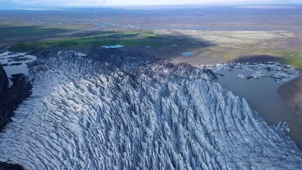 Svnafellsjkull Glacier in Iceland