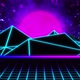 Concept 17-N1 Infinite Abstract Neon Retrowave Animated Background - VideoHive Item for Sale