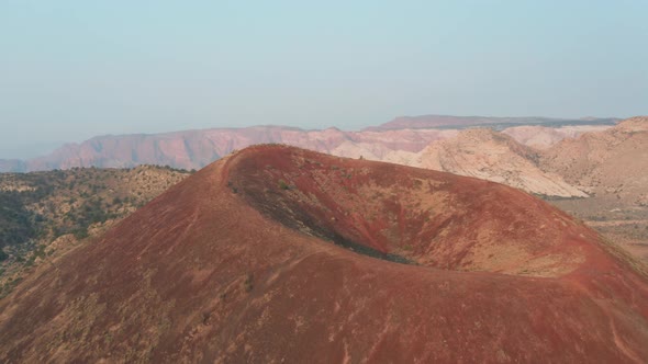 Volcano Aerial 4K