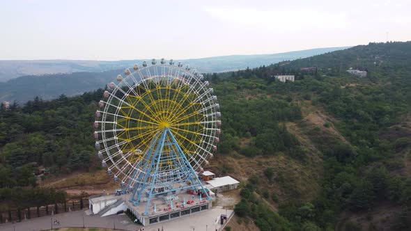 Ferris Wheel On The Mountain