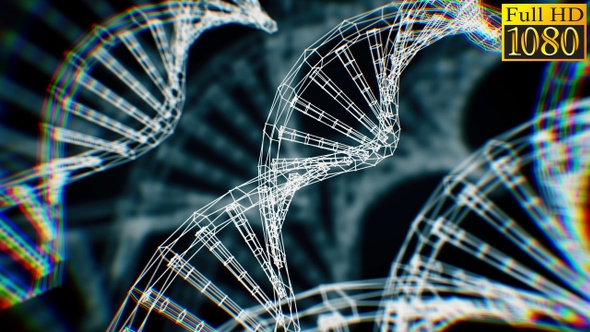 Digital Dna Medicine Background Loops Pack V2