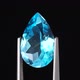 Natural Blue Topaz Pear Cut in the Turning Tweezers - VideoHive Item for Sale