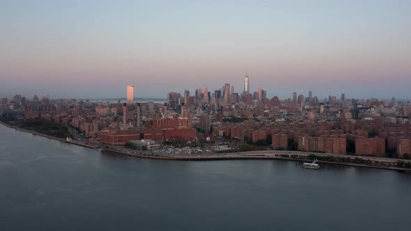 Manhattan Hyperlapse at sunrise